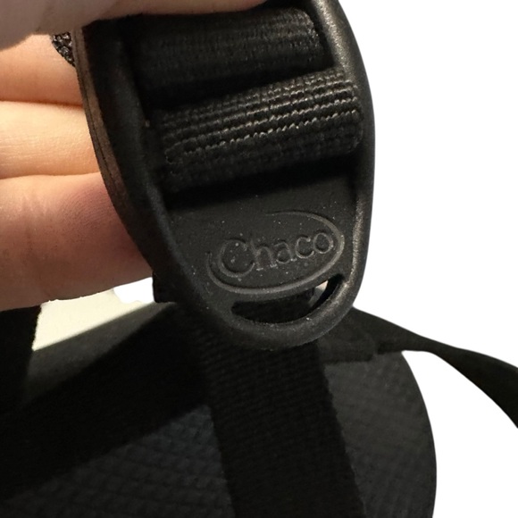 Chaco Sandals Z Cloud 2 Black Hiking Gorpcore Outdoor Minimalist Women’s Size 10 - Picture 7 of 11